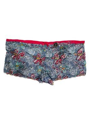 Body Frosting Plus Size 3X Womens Lace Floral Shorties Stretch Underwear